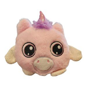 Homerbest Wrist Wrap Pink Plump Unicorn Soft Plush Toy Stuffed Animal Bracelet